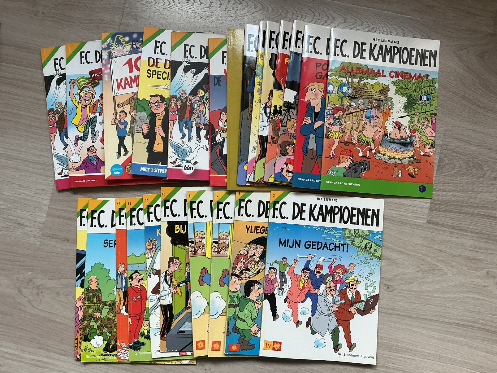 Strips F.C. De Kampioenen, Ophalen, Gelezen