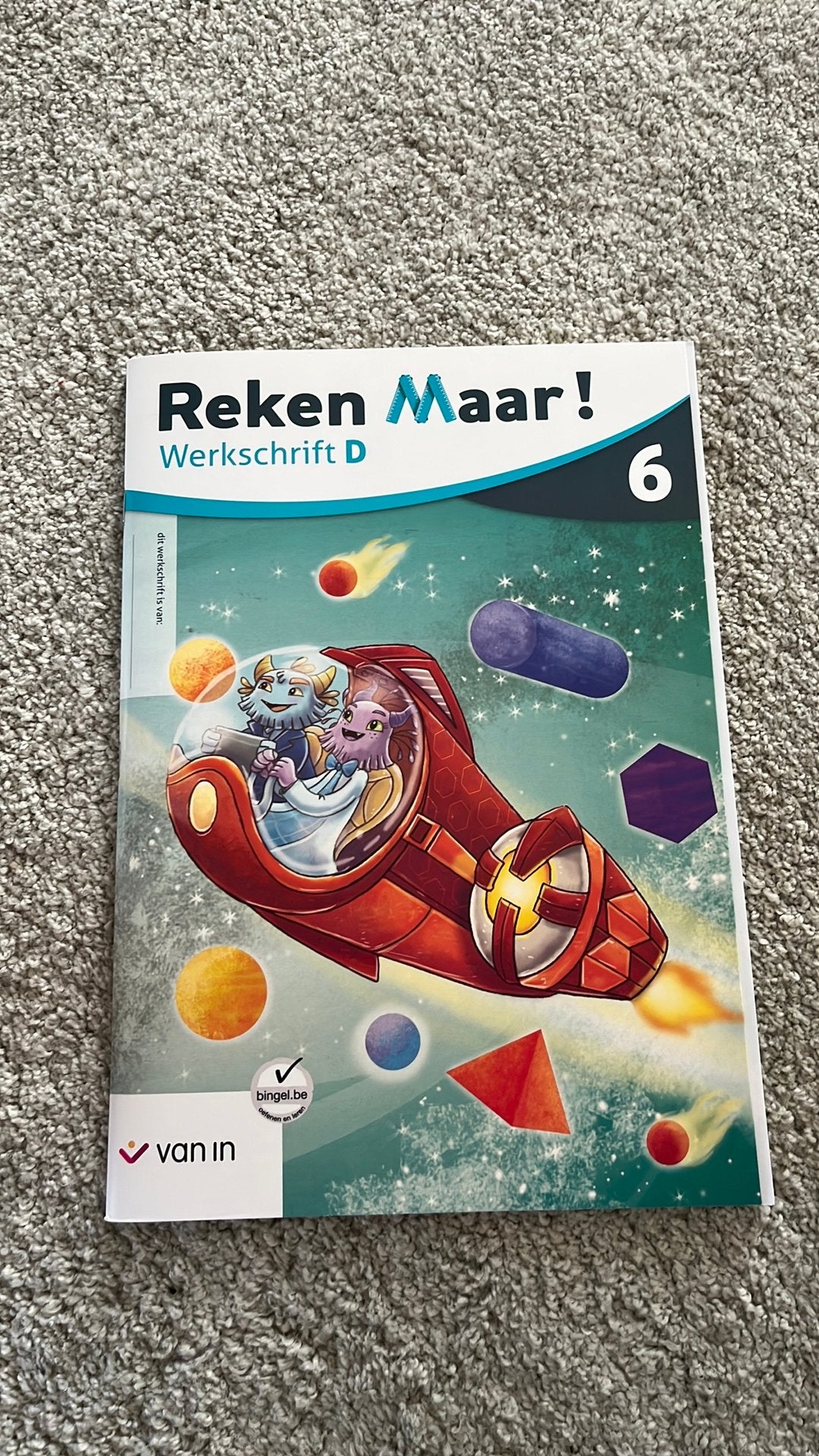 Reken maar! 6 - werkschrift D, Boeken, Schoolboeken, Ophalen of Verzenden, Nieuw, Wiskunde A