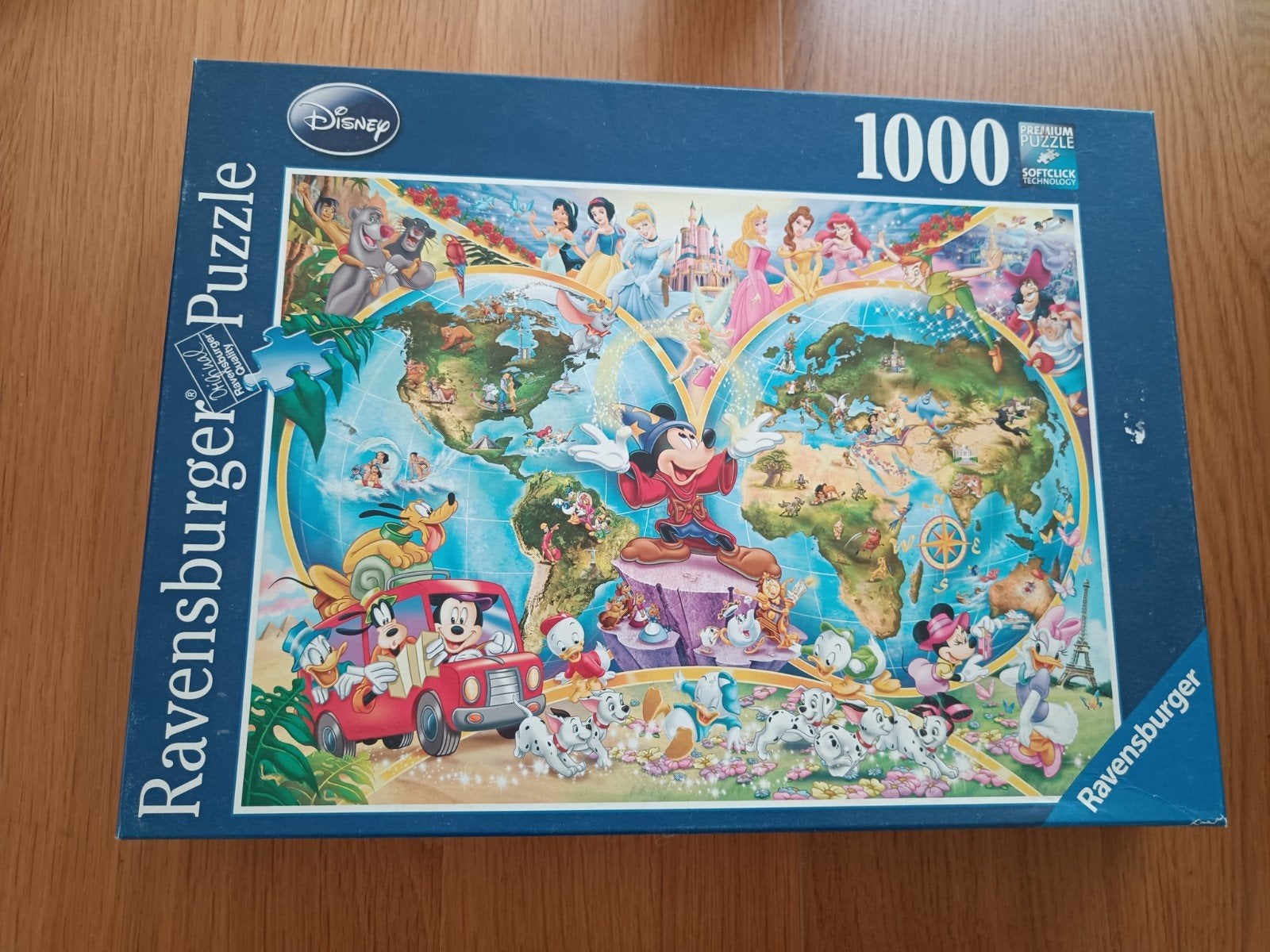 Puzzle 1000 pièces Disney Ravensburger, Hobby & Loisirs créatifs, Enlèvement, Puzzle