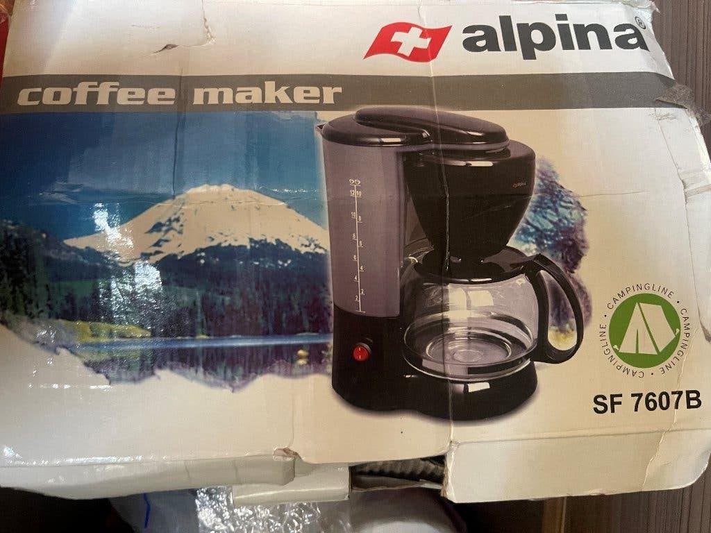 Alpina koffiezetapparaat, Caravans en Kamperen, Ophalen, Gebruikt