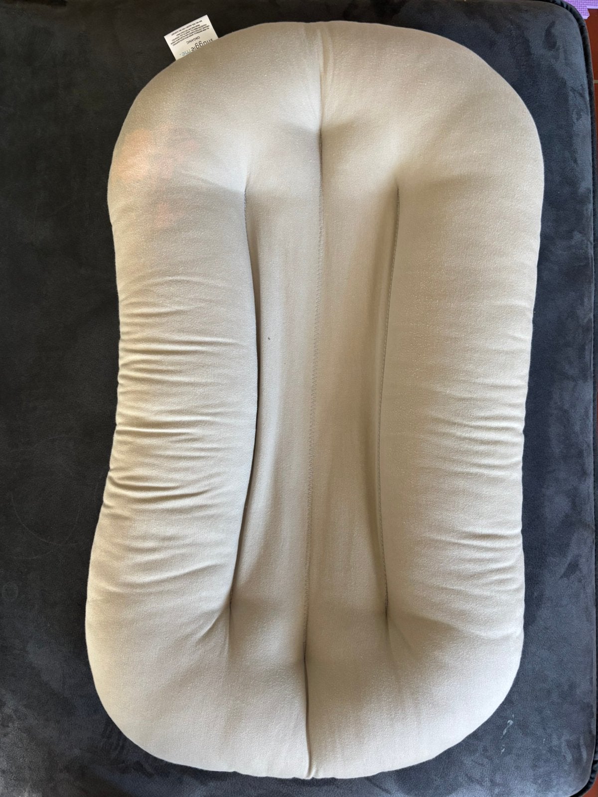 Snuggle me lounger babynestje, Kinderen en Baby's, Ophalen, Zo goed als nieuw