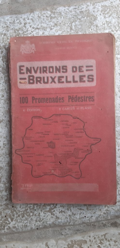 Environs de Bruxelles 100 promenades pédestres, Enlèvement, Utilisé