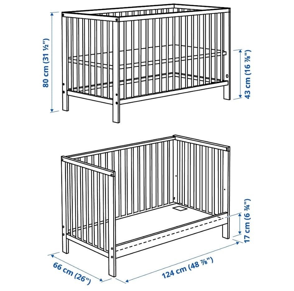 babybed, Kinderen en Baby's, Kinderkamer | Bedden, Gebruikt, Matras, Ophalen