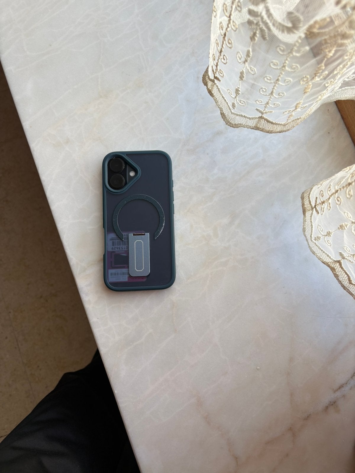 Iphone 16 128gb zwart kleur, Ophalen of Verzenden, Zo goed als nieuw