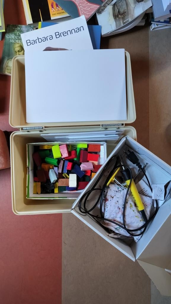 Encaustic Art set, Ophalen