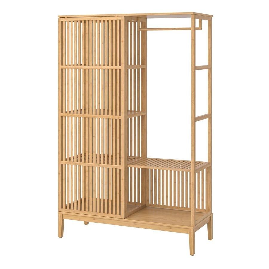 Armoire en bambou NORDKISA, Maison & Meubles, Enlèvement, Comme neuf