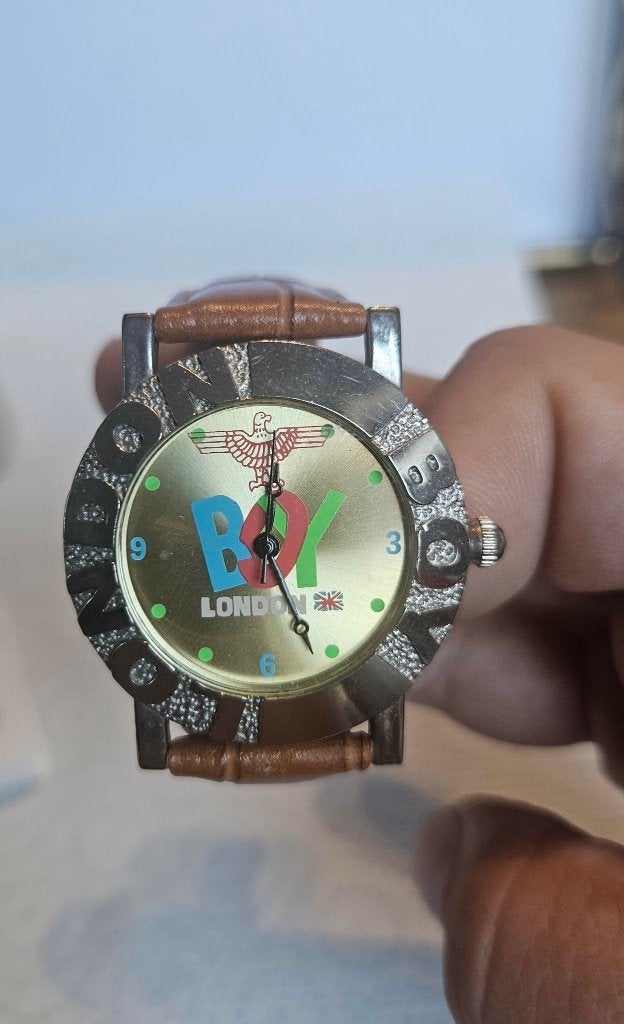 Montre BOY London Unisexe Vintage Eagle London (MW85), Enlèvement ou Envoi