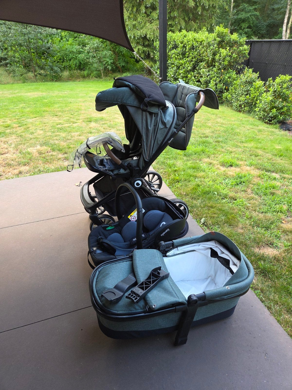 3- delige buggy, Kinderen en Baby's, Buggy's, Ophalen