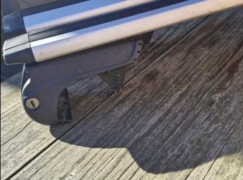 Dakdragers voor gesloten rellingen (Hyundai Tucson), Ophalen of Verzenden, Gebruikt