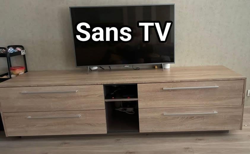 Meuble TV, 200 cm ou plus, Moins de 100 cm, Enlèvement, 50 à 75 cm