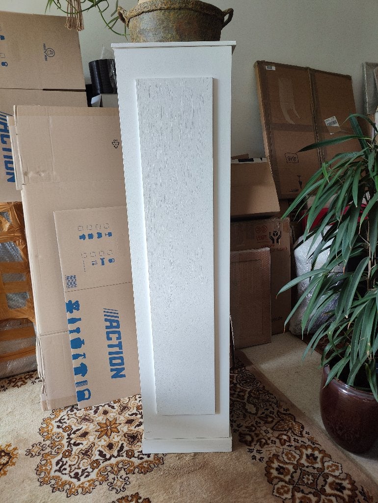 houten voetstuk, Huis en Inrichting, Ophalen, Gebruikt