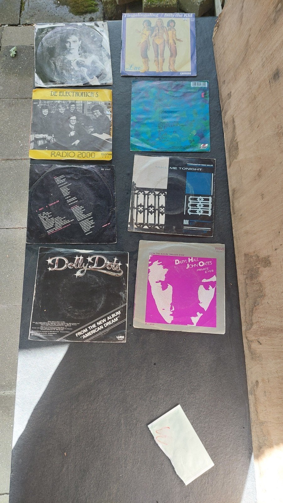 Disques vinyles 8 pièces, Enlèvement