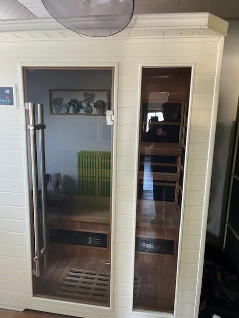 Te koop infraroodcabine voor 2 pers., Sport en Fitness, Sauna, Ophalen, Zo goed als nieuw, Infrarood
