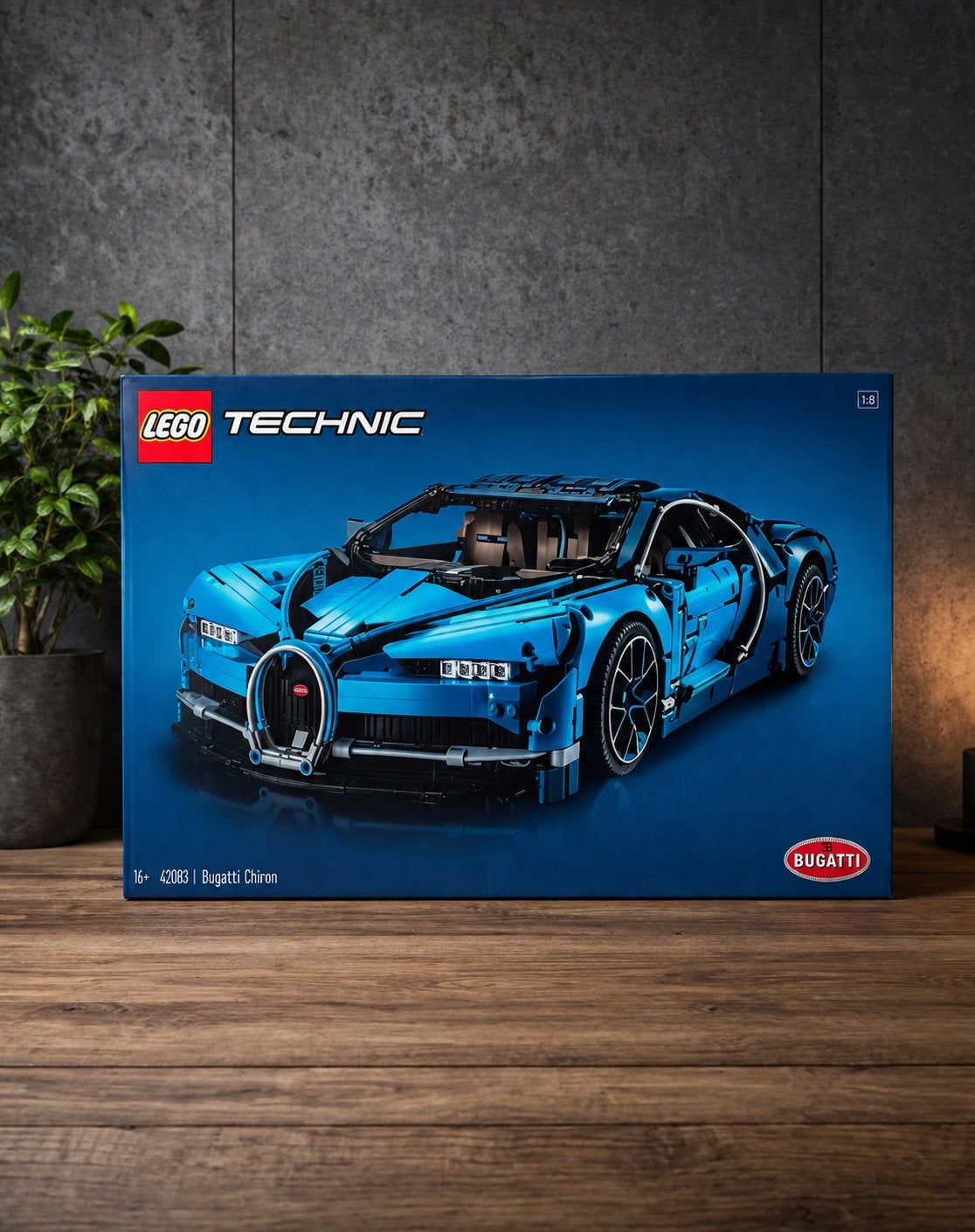 LEGO Technic 42083 Bugatti Chiron — compleet met doos, Kinderen en Baby's, Speelgoed | Duplo en Lego, Lego, Ophalen of Verzenden