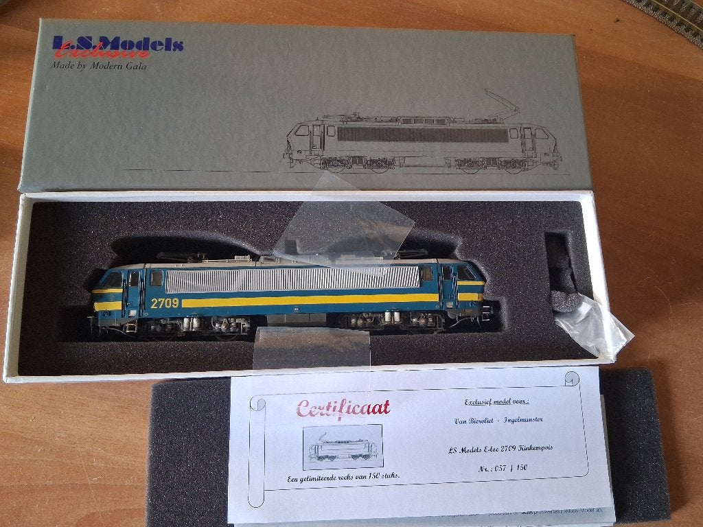 LS Models NMBS HLE 2709 DCC, Hobby en Vrije tijd, Overige merken, Gebruikt, Ophalen of Verzenden, NS