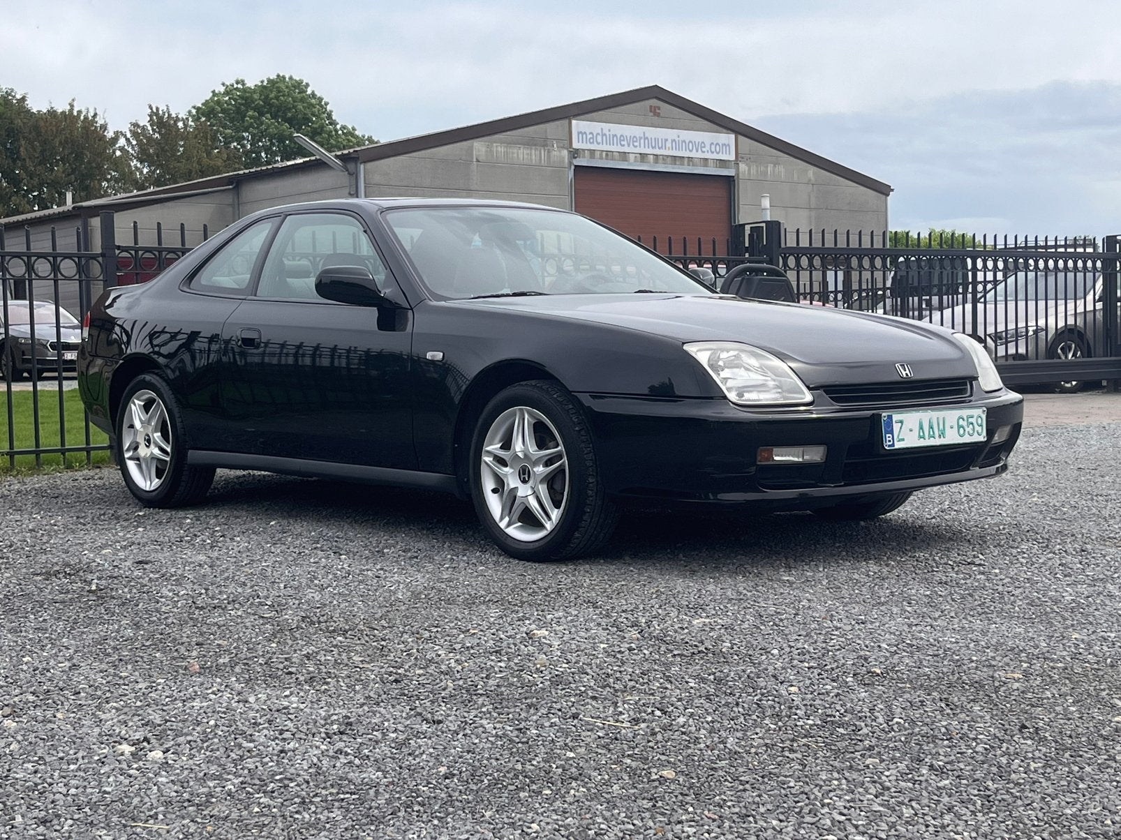Honda Preluda 2.0 benzine, 1997 bouwjaar, 173.000 km, Lederen bekleding, 4 zetels, Zwart, Prelude