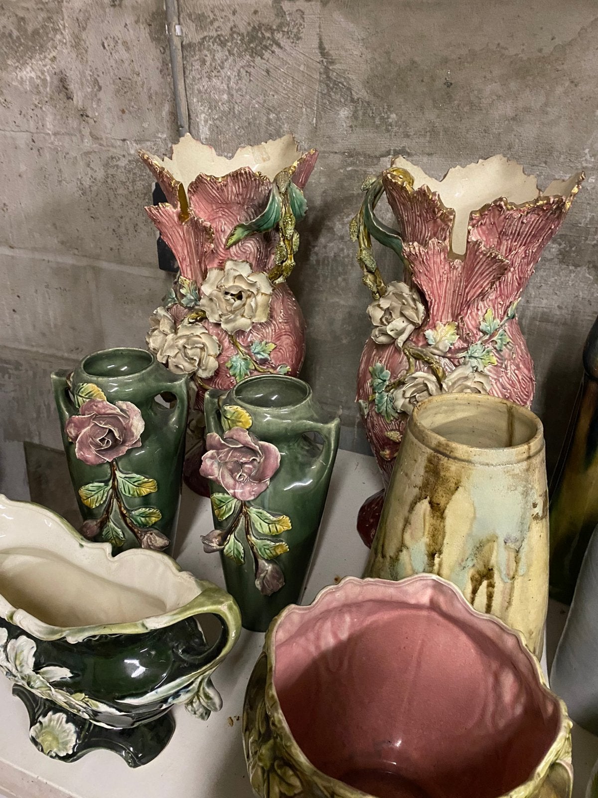 Beaux vases à Hasselt et autres, Enlèvement