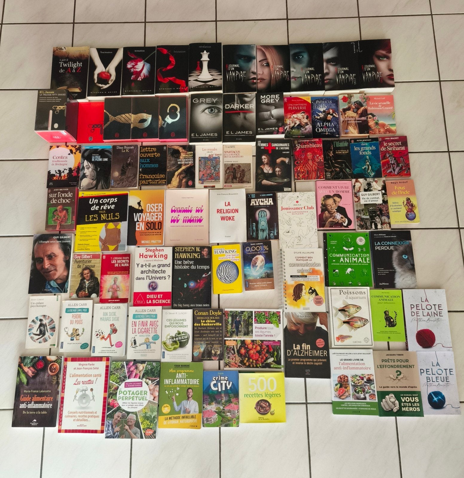 Gros lot de 72 livres et romans Tous genres

 Littératur, Enlèvement, Utilisé, Belgique