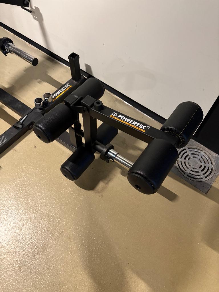 Fitness powertec leg curl extension, Sport en Fitness, Ophalen, Zo goed als nieuw, Benen, Overige typen