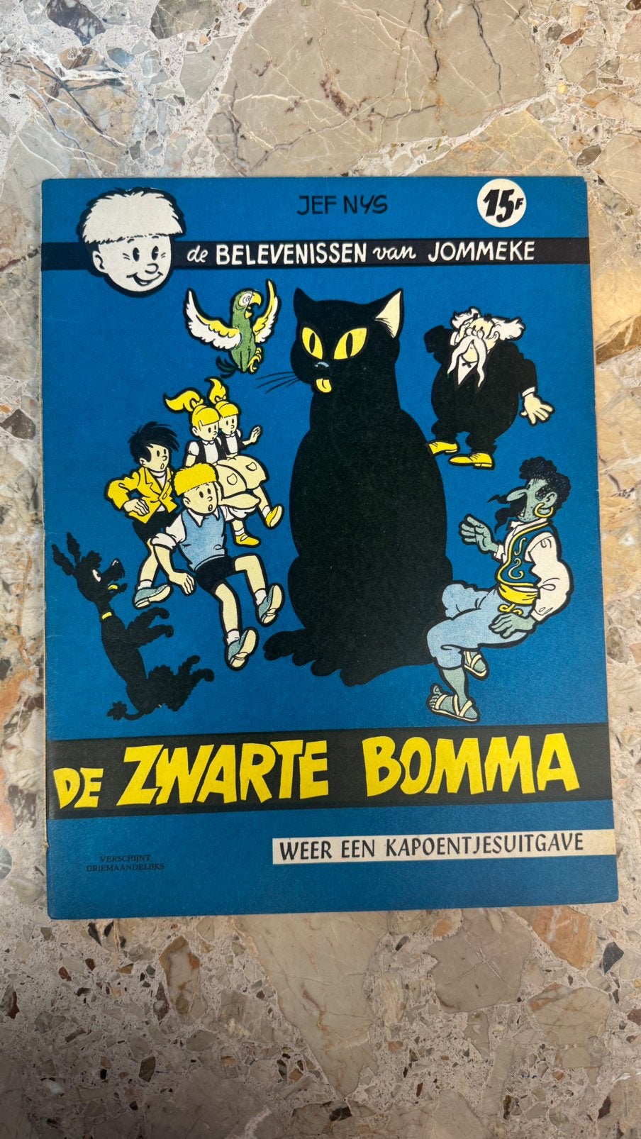 De zwarte bomma (proefdruk), Enlèvement ou Envoi, Comme neuf, Comics, Europe