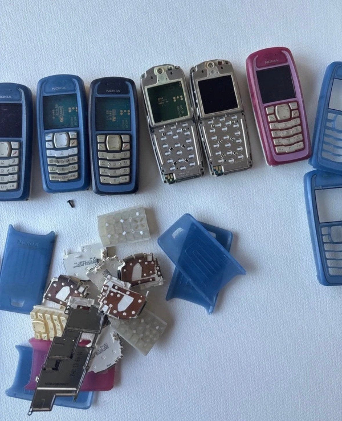 Lot nokia 3100 onderdelen, Télécoms, Enlèvement ou Envoi, Comme neuf
