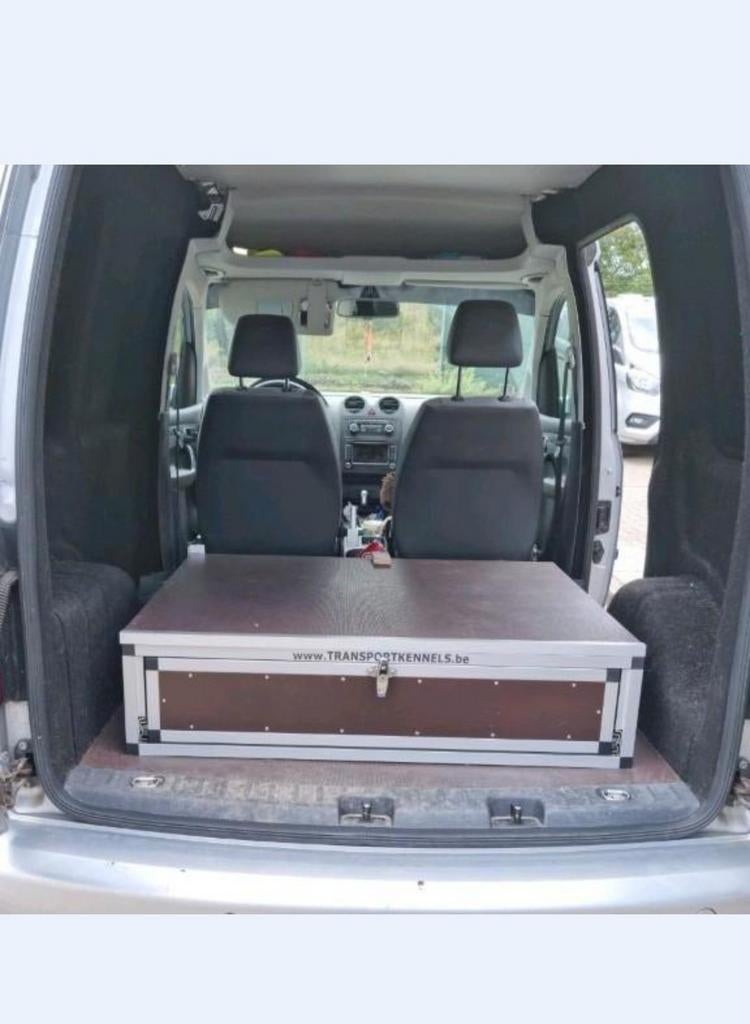 Transportkennel met materiaalladen, Dieren en Toebehoren, Ophalen, Gebruikt