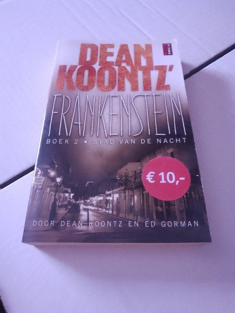 Frankenstein Dean Koontz boek 2 stad van de nacht, Verzenden, Nieuw, Dean koontz