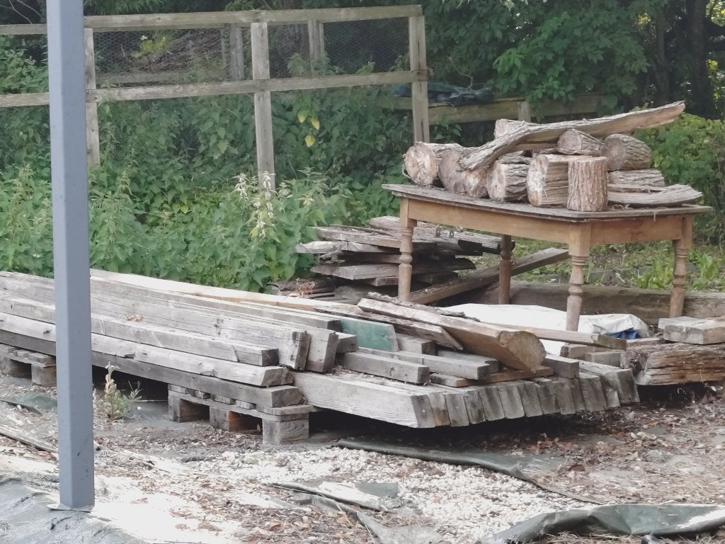 Bois, 3 à 6 m³, Enlèvement, Frêne, Bûches
