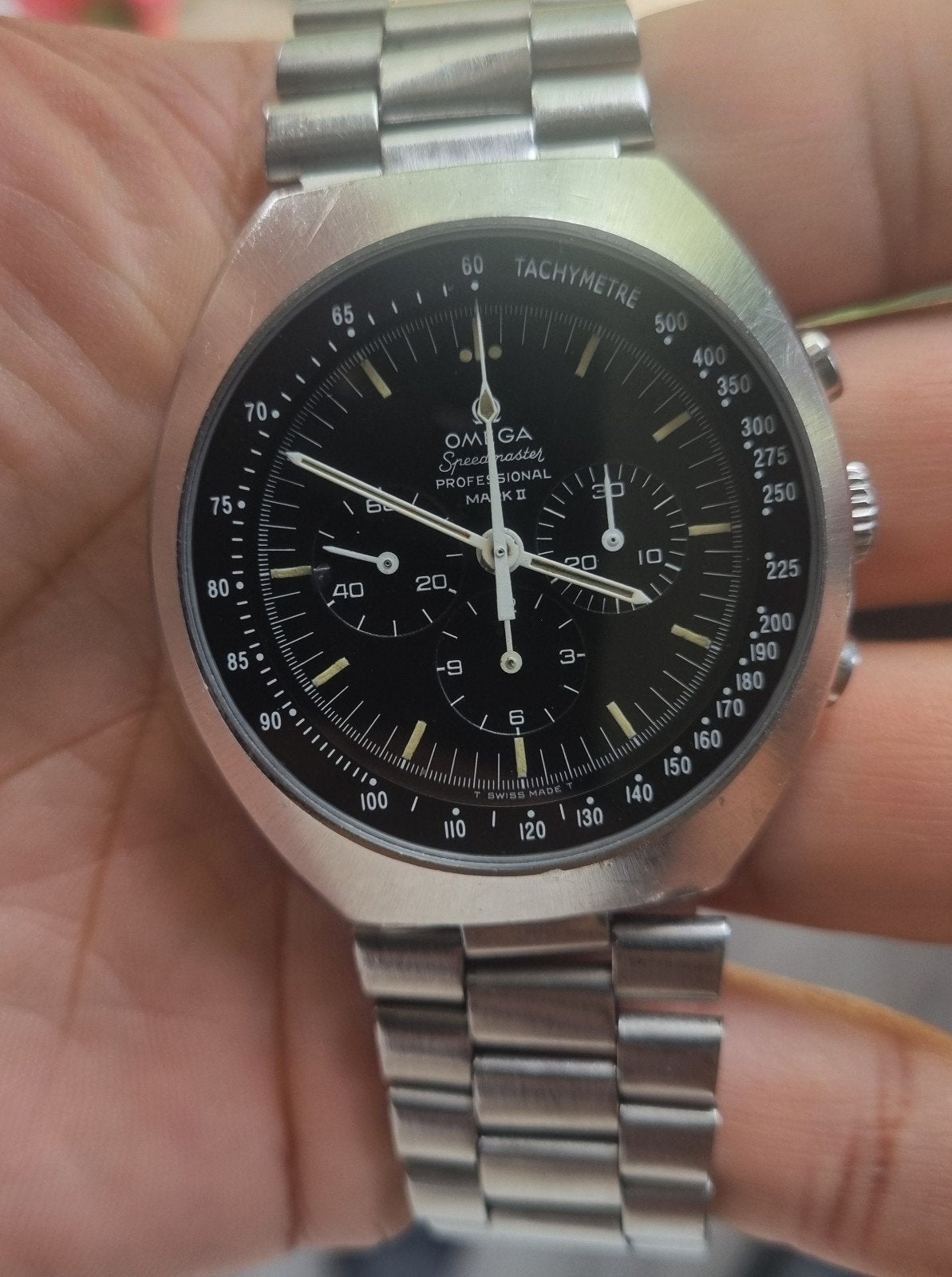 Omega Speedmaster, Montre-bracelet, Enlèvement ou Envoi, Acier, 1960 ou plus tard