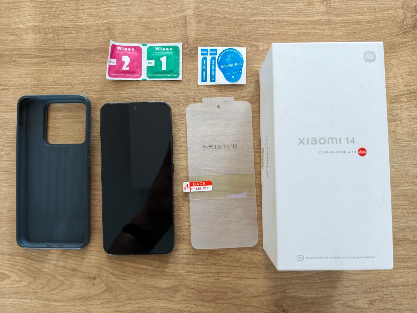 Xiaomi 14, Enlèvement, Utilisé