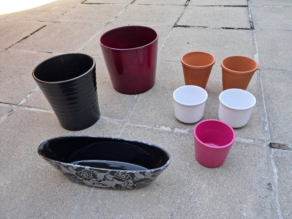 Mini-pots / Cache-pots orchidées, Enlèvement