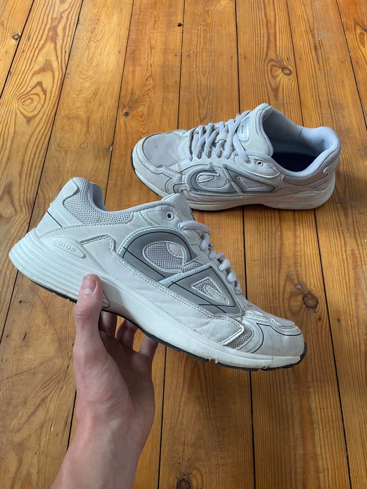 Dior B30 - Wit - Maat 45, Kleding | Heren, Schoenen, Ophalen of Verzenden, Zo goed als nieuw, Wit