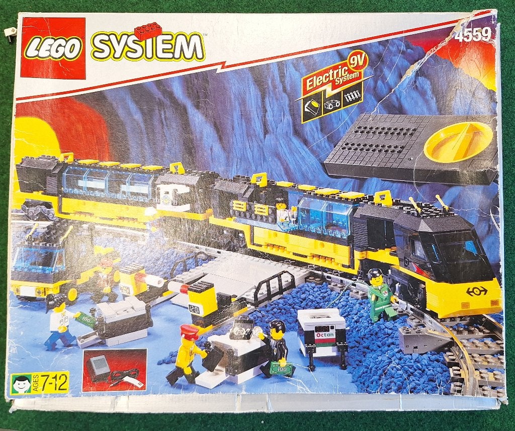 Lego 4559 9V trein, Enlèvement ou Envoi, Complet, Lego