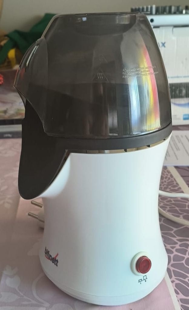 Popcornmachine van het merk "Bifinett", Maison & Meubles, Enlèvement ou Envoi, Autres marques, Multicolore, Autres types