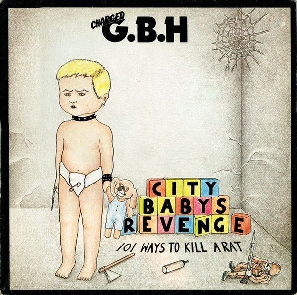 Charged GBH / G.B.H. City babys revenge LP, LP, Gebruikt, Ophalen of Verzenden, Punk Rock