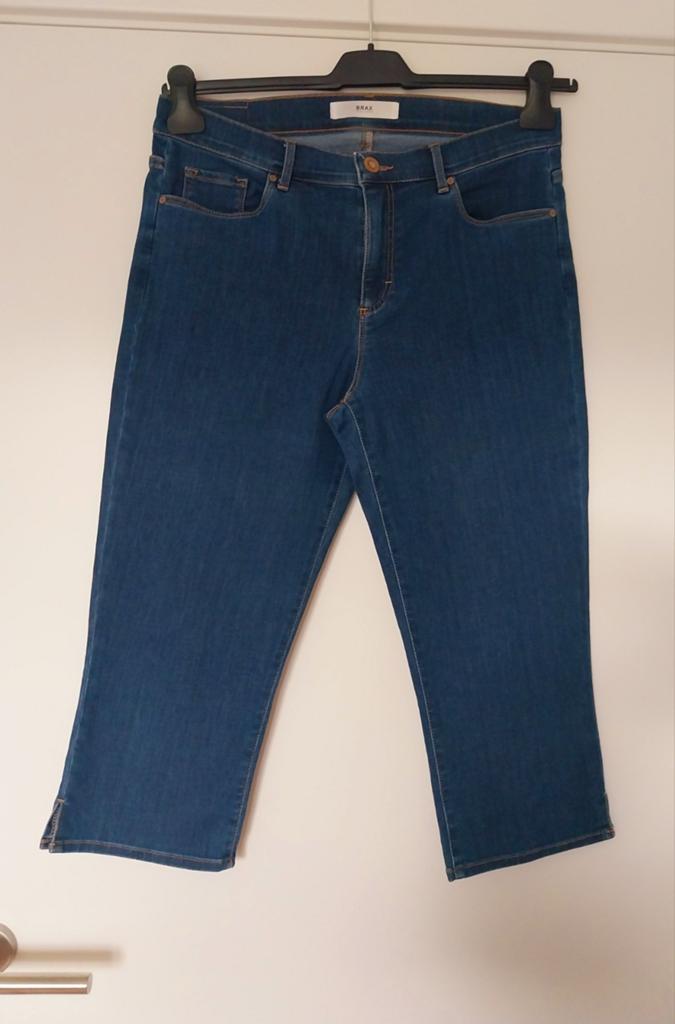 Pantacourt jeansbroek van Brax  - maat 40, Kleding | Dames, Spijkerbroeken en Jeans, Ophalen of Verzenden