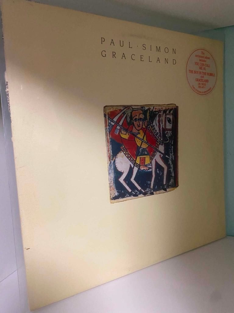 Paul Simon – Graceland - Germany 1986, LP, Utilisé, Envoi, Avec pochette intérieure