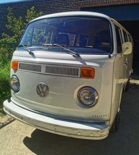 VW T2b uit 1977, Auto's, Volkswagen, Overige modellen, 4 cilinders, 1600 cc, Wit