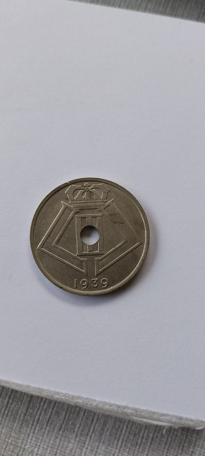25 cent 1939, Postzegels en Munten, Ophalen of Verzenden, Losse munt