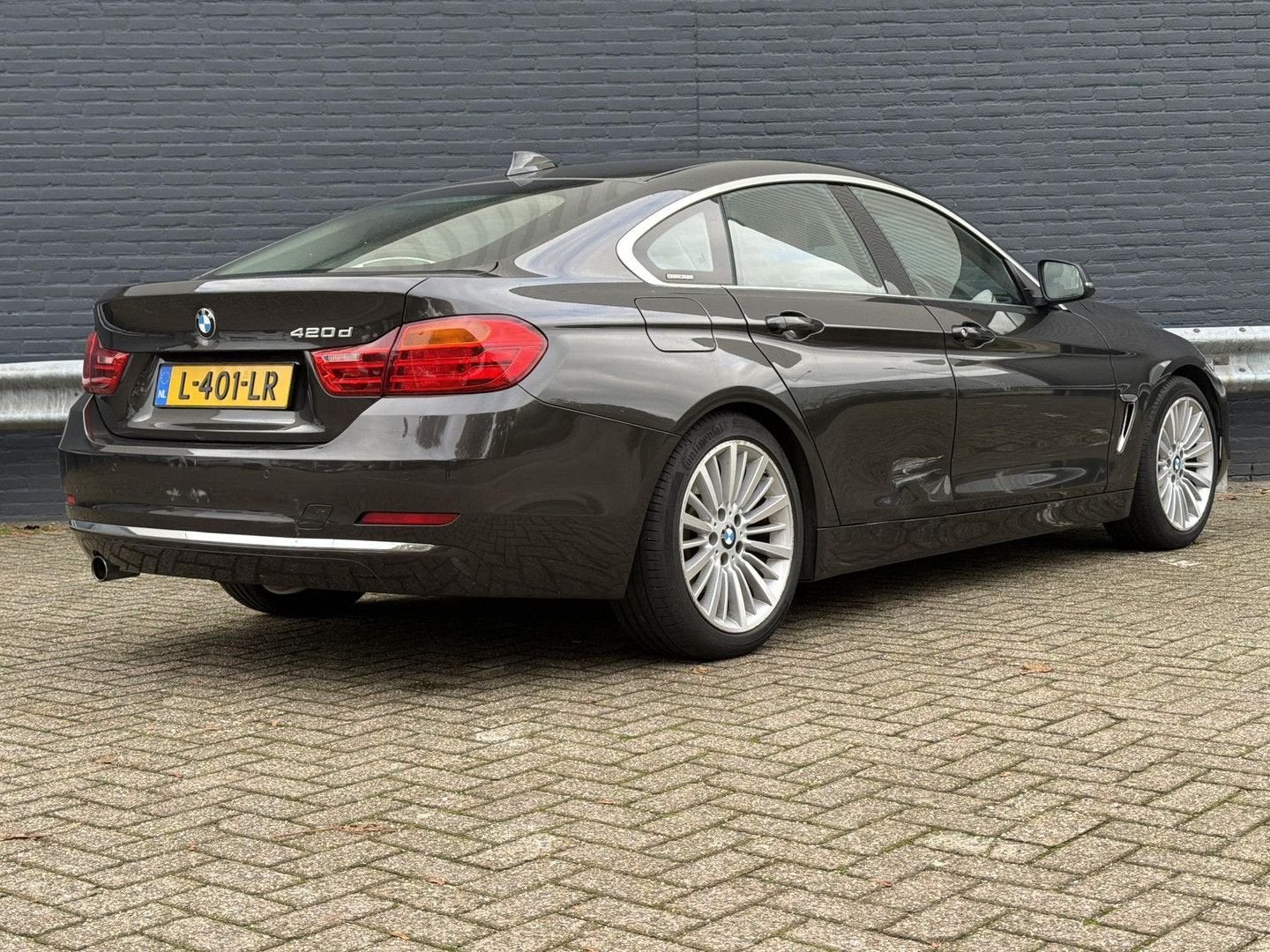 BMW 420 Gran Coupé 4-serie 420d, Auto's, Bruin, Xenon verlichting, Diesel, Te koop