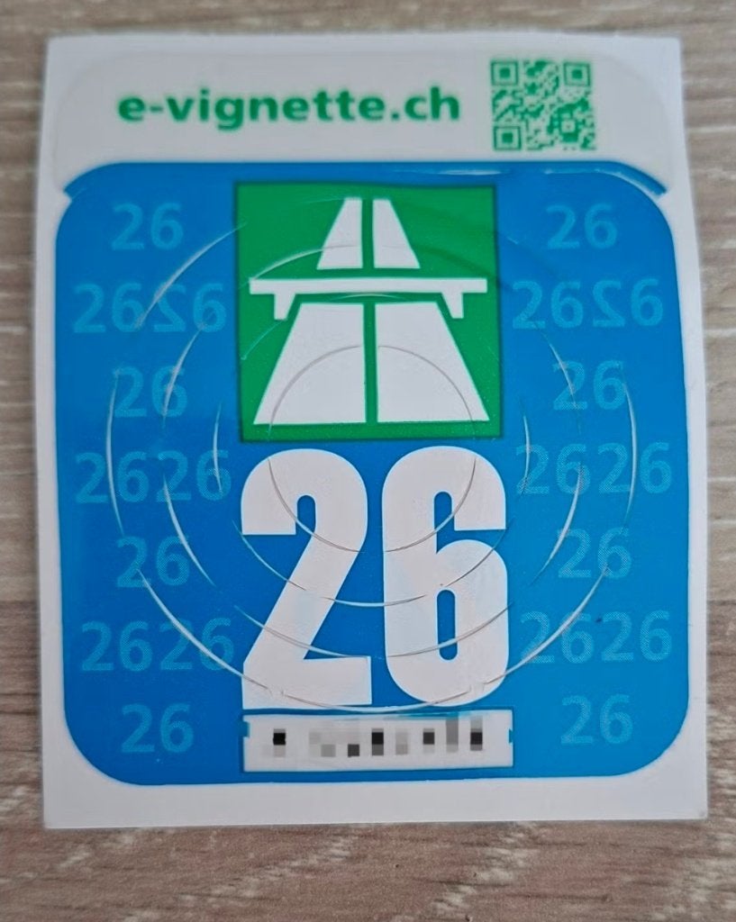 Vignette suisse 2026