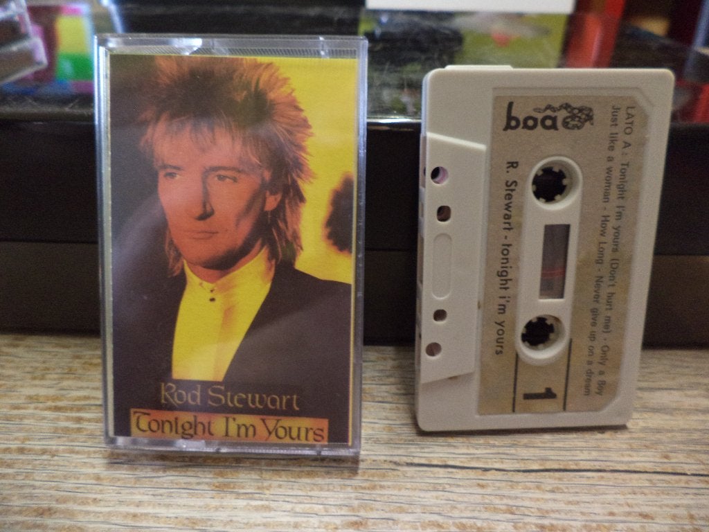 av 1 K7 audio de Rod stewart pv 3.00 euro, Ophalen of Verzenden, Zo goed als nieuw, 1 bandje, Origineel