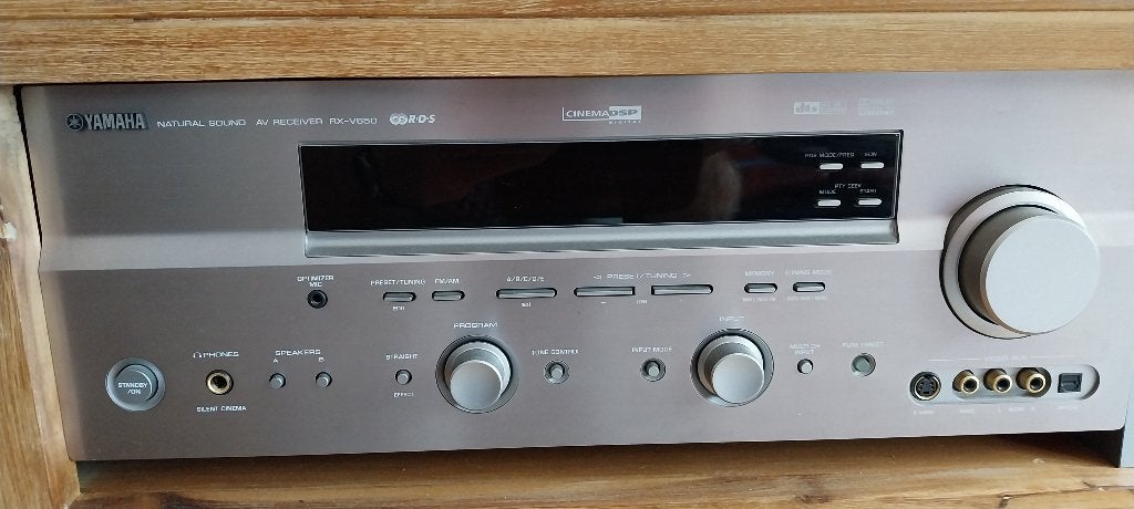 Yamaha RX-V650 7.1 VOLLEDIGE THUISBIOSCOOPVERSTERKER, 7.1-systeem, Gebruikt, 70 watt of meer, Ophalen