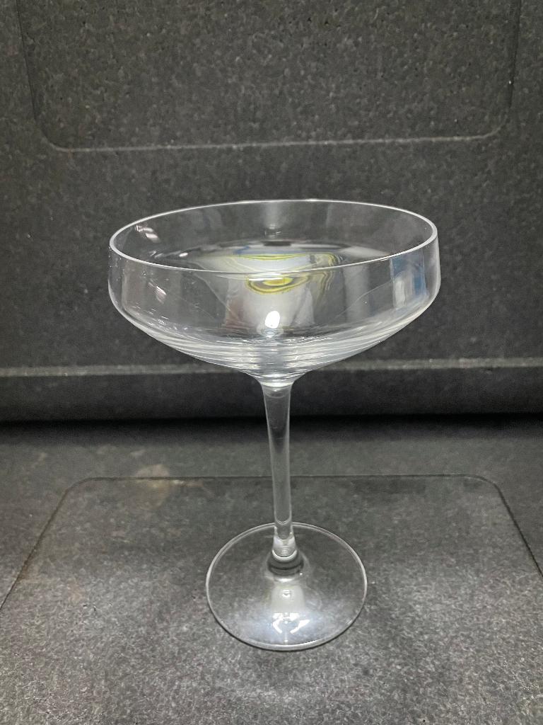 10 cocktail glazen, Ophalen of Verzenden, Zo goed als nieuw
