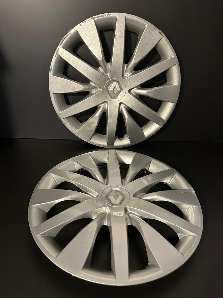 2 enjoliveurs d’origine Renault scenic Mégane 16", Autos : Divers, Enlèvement ou Envoi, Utilisé