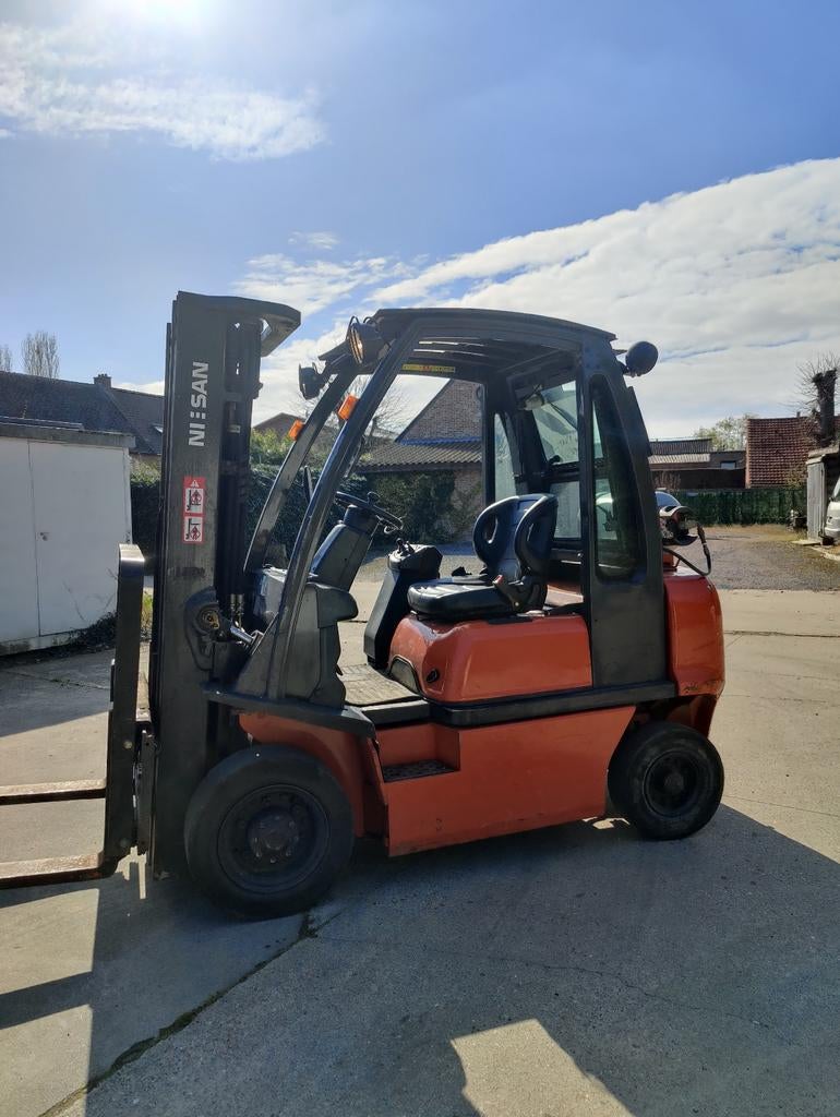 Heftruck als nieuw driedubbele  mast, Ophalen
