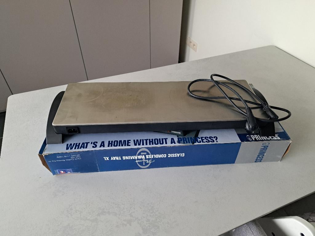 warmhoudplaat merk princess moet weg, Huis en Inrichting, Ophalen, Zilver, Metaal, Overige merken