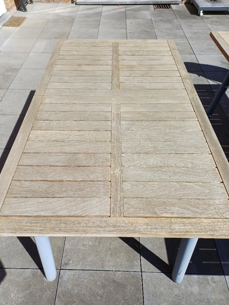 Table de jardin, Enlèvement, Utilisé, Rectangulaire, Bois