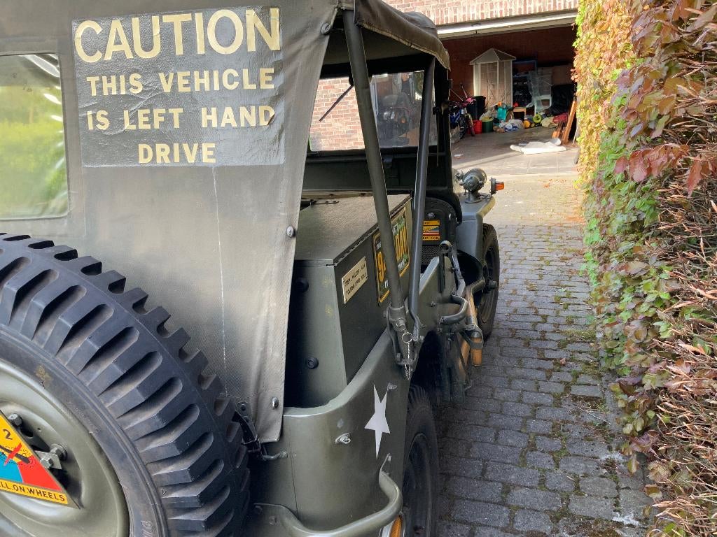 Willy's JEEP, Auto's, Jeep, 4 zetels, Stof, Vierwielaandrijving