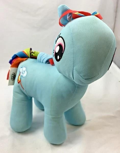 Hasbro My Little Pony Rainbow Dash Knuffel 30cm Sambro MLP, Verzenden, Zo goed als nieuw